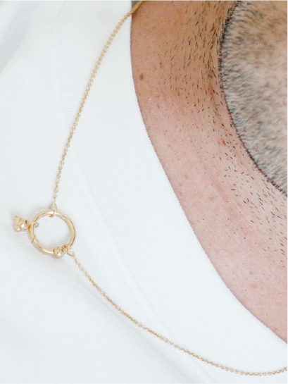 Gold Mimosa Necklace