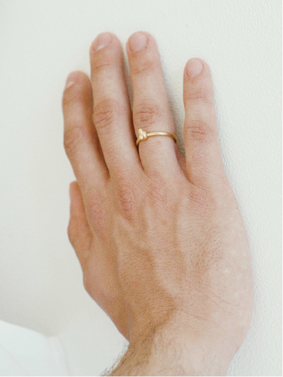 Gold Mimosa Ring
